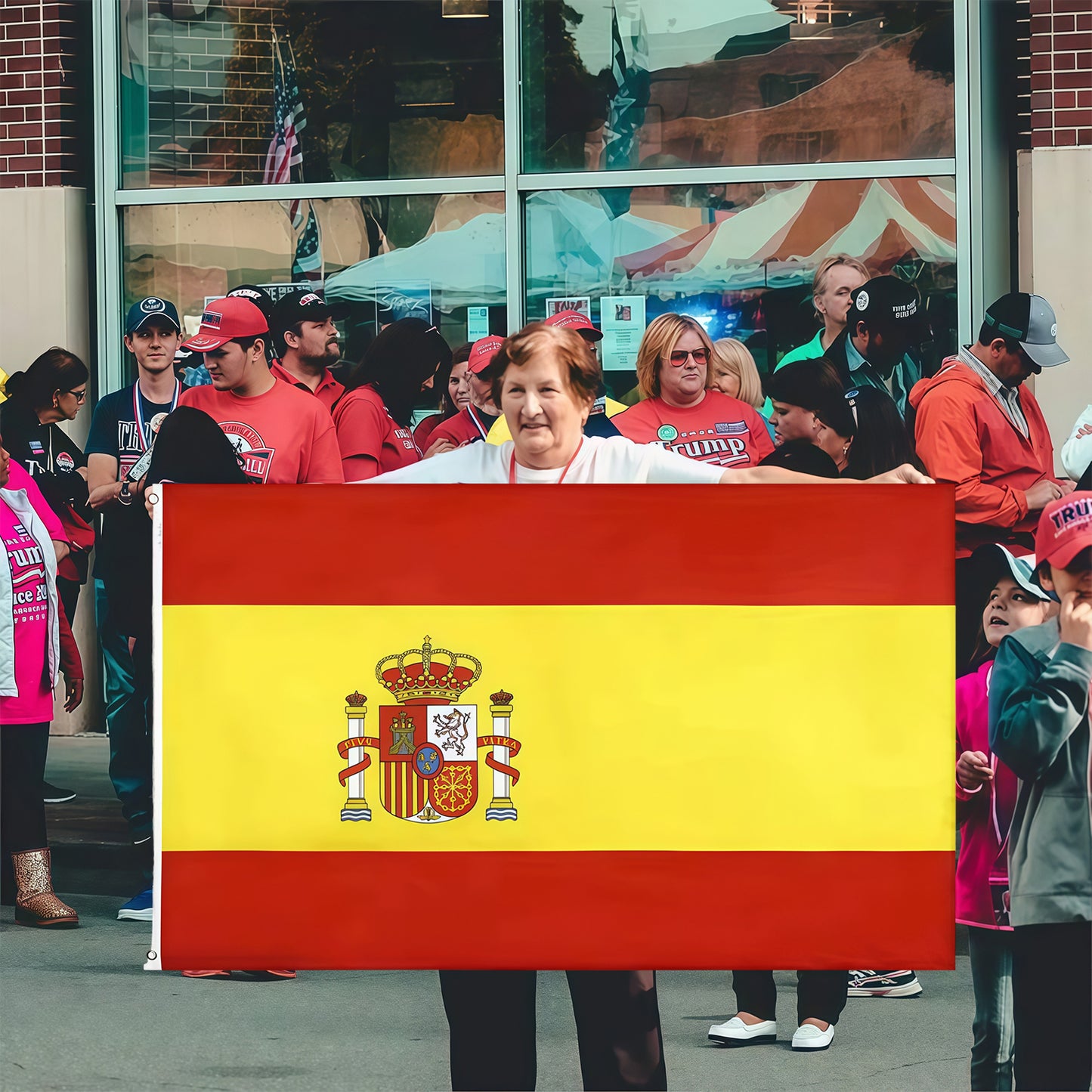 Spain Flag Custom Image