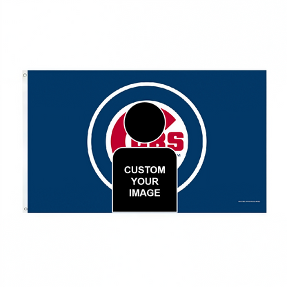 Chicago Cubs Flag Custom Image