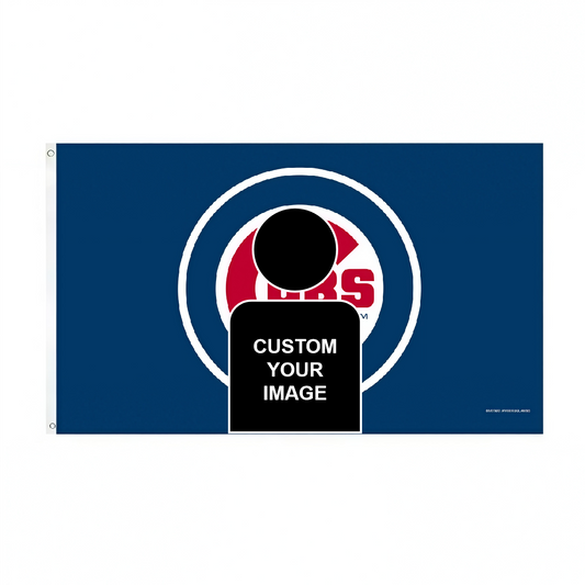 Chicago Cubs Flag Custom Image