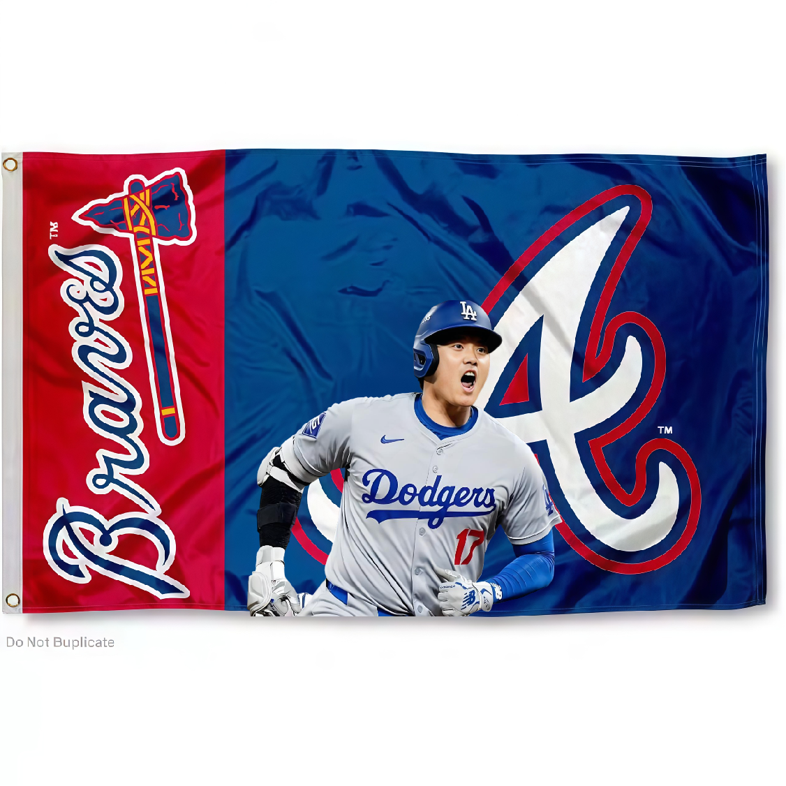 Atlanta Braves Classic Flag Custom Image