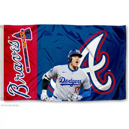 Atlanta Braves Classic Flag Custom Image