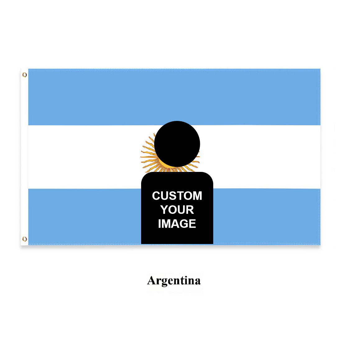 Argentina Flag Custom Image