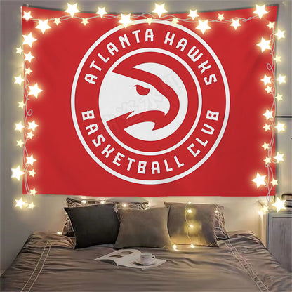Atlanta Hawks Flag Custom Image