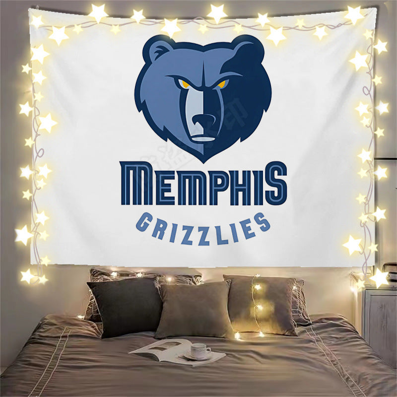 Memphis Grizzlies Flag Custom Image