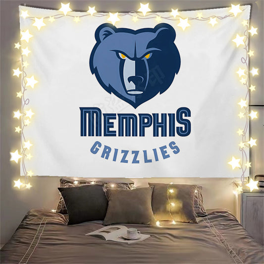 Memphis Grizzlies Flag Custom Image
