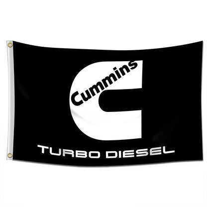 Cummins Banner Flag Custom Image