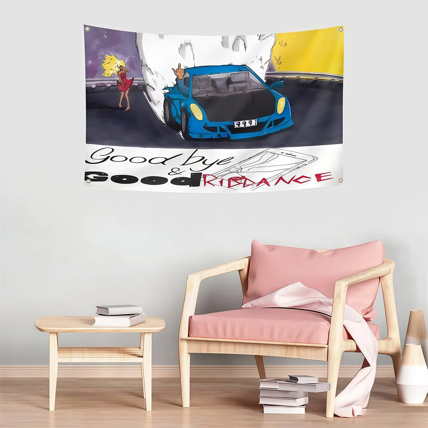 9 Goodbye Hip Hop Flag Custom Image