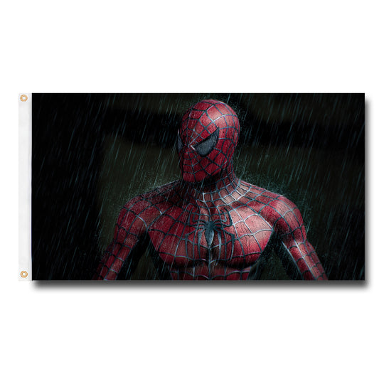 Spiderman Flag Custom Image