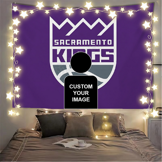 Sacramento Kings Flag Custom Image