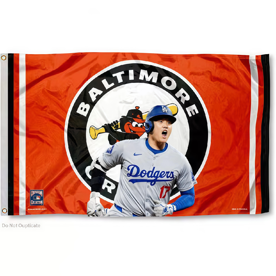 Baltimore Orioles Flag Custom Image
