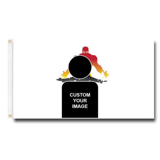 Ironman Flag Custom Image