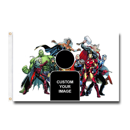 Ironman Flag Custom Image