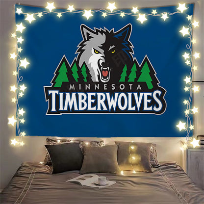 Minnesota Timberwolves Flag Custom Image