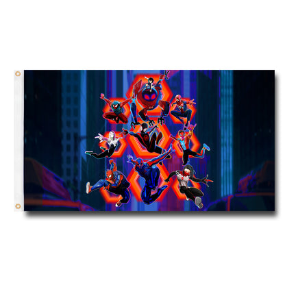 Spiderman Flag Custom Image