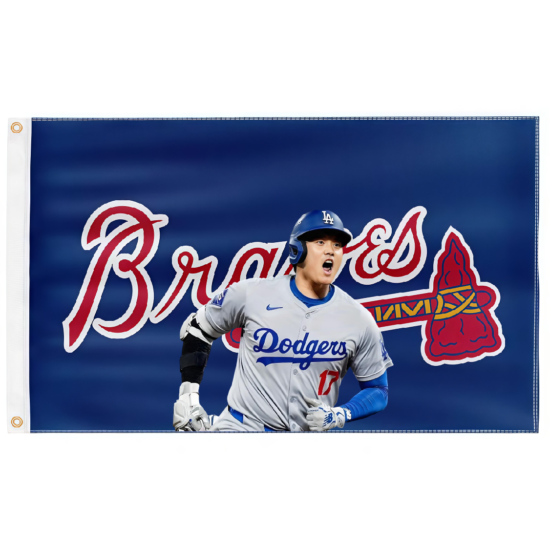 Atlanta Braves Flag Custom Image