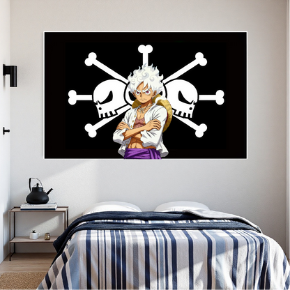 Edward Teach Flag Custom Image