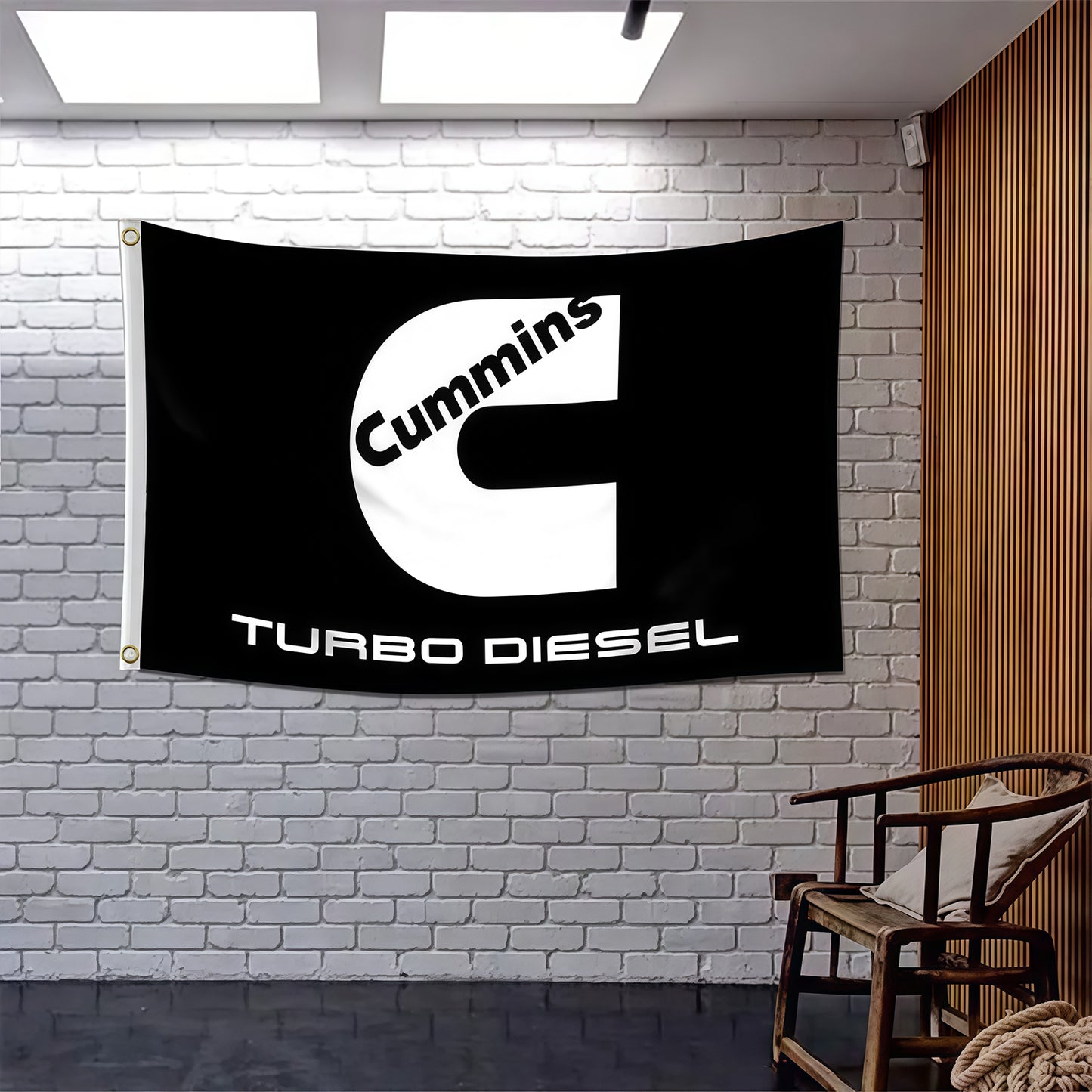 Cummins Banner Flag Custom Image