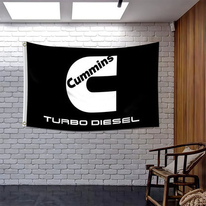 Cummins Banner Flag Custom Image
