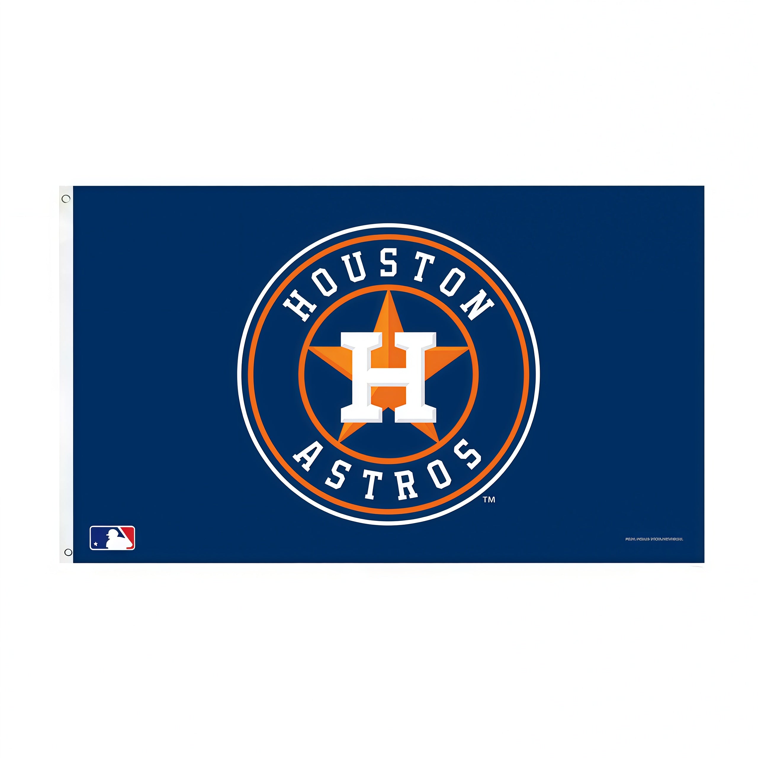 Houston Astros Black Flag Custom Image