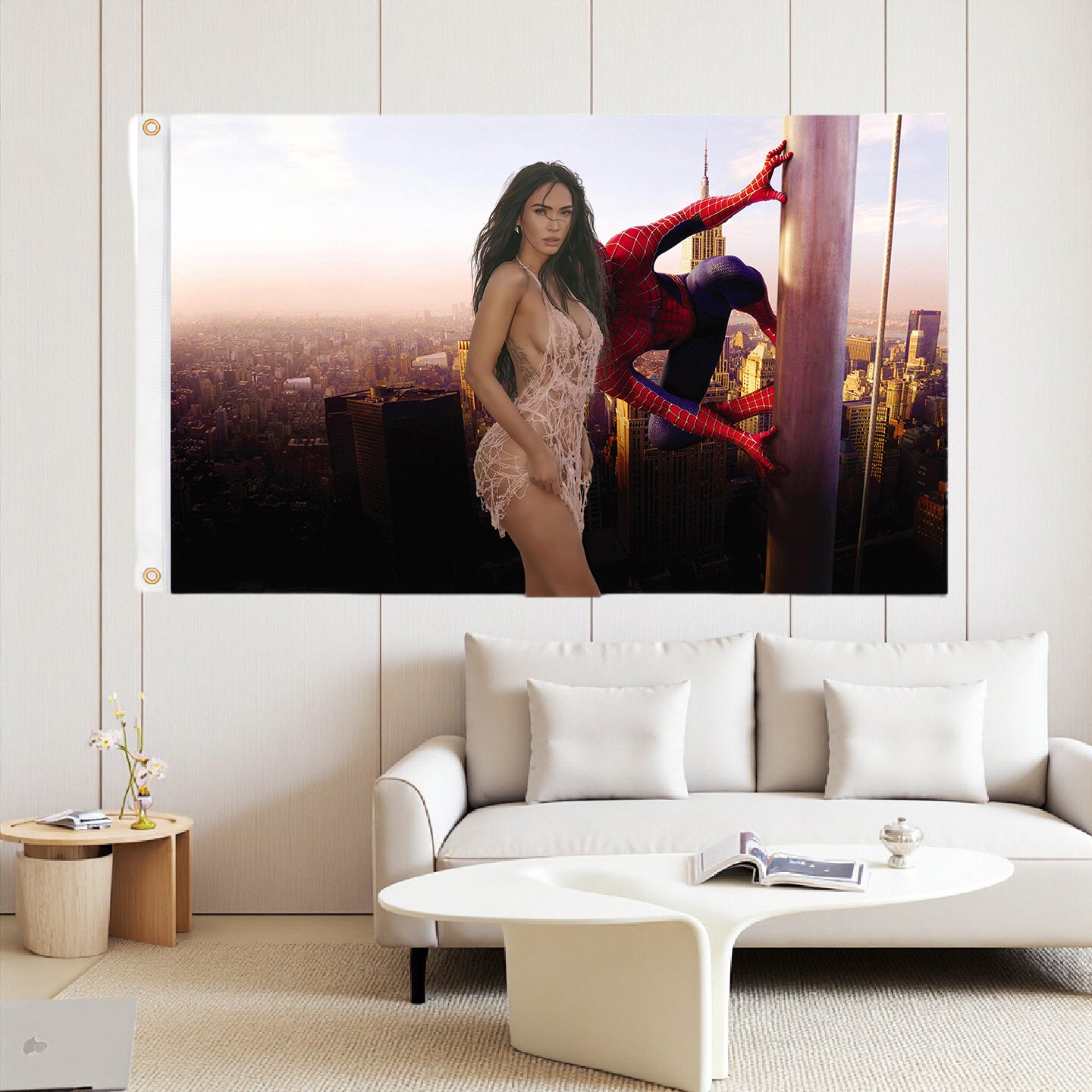 Spiderman Flag Custom Image