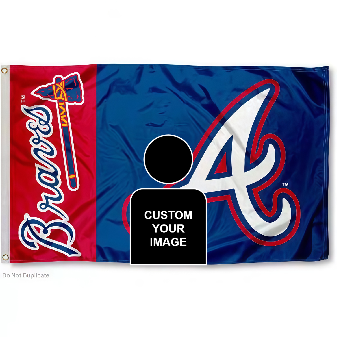 Atlanta Braves Classic Flag Custom Image