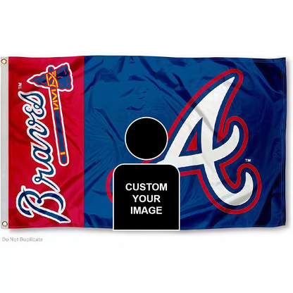 Atlanta Braves Classic Flag Custom Image