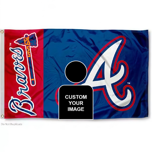 Atlanta Braves Classic Flag Custom Image