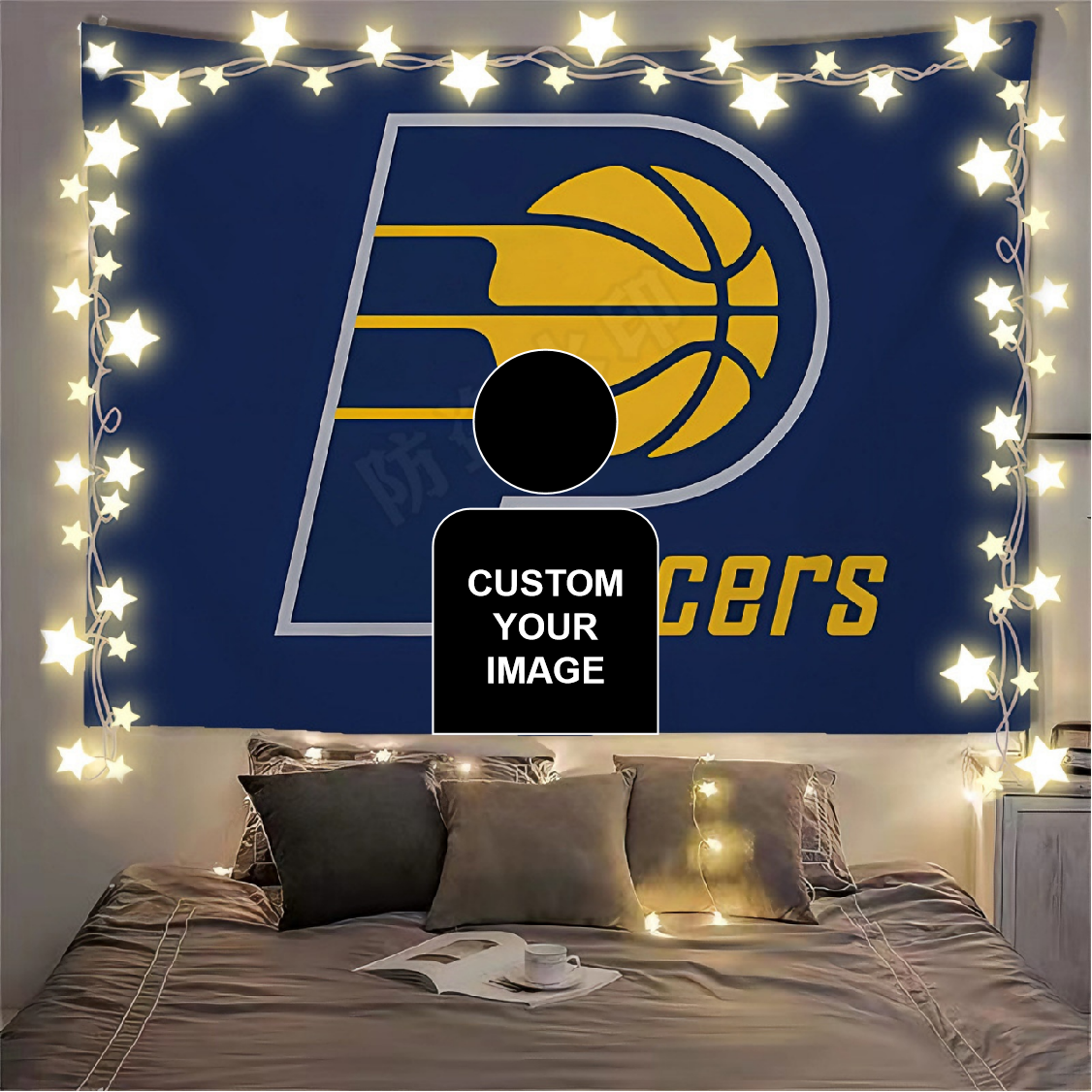 Indiana Pacers Flag Custom Image