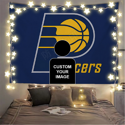 Indiana Pacers Flag Custom Image