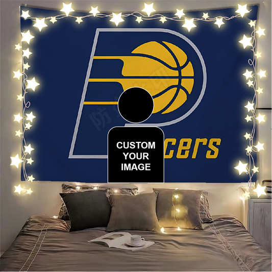 Indiana Pacers Flag Custom Image