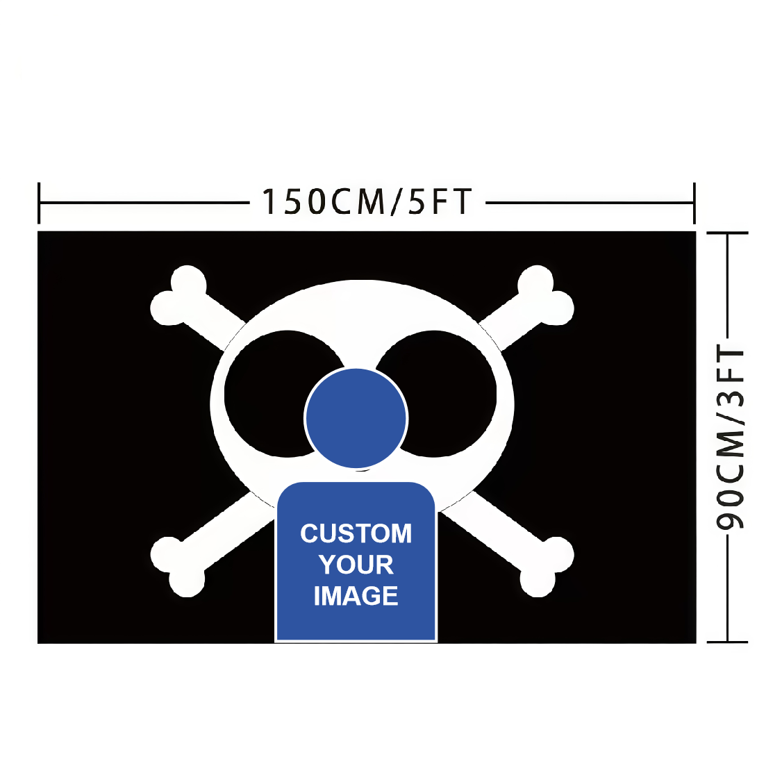 Usopp Flag Custom Image