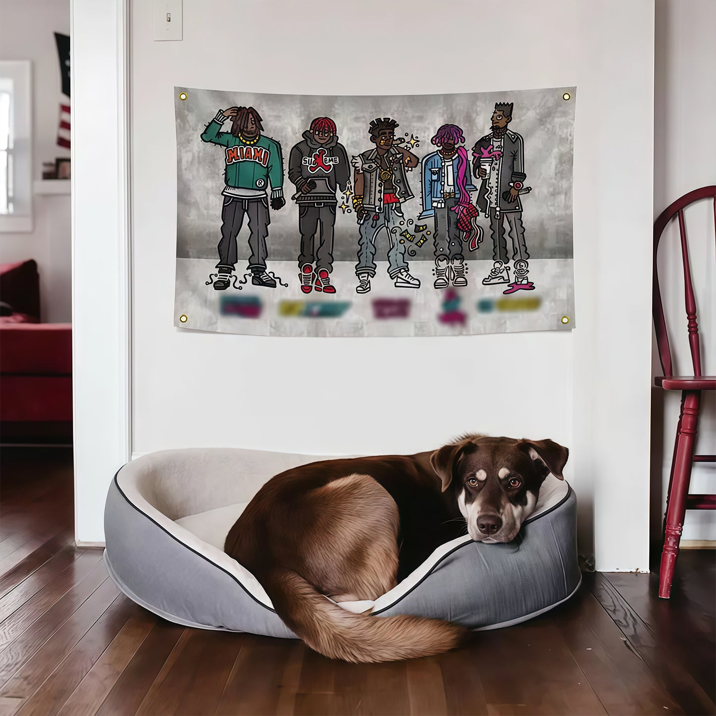2016 Freshman Cypher rapper Flag Custom Image