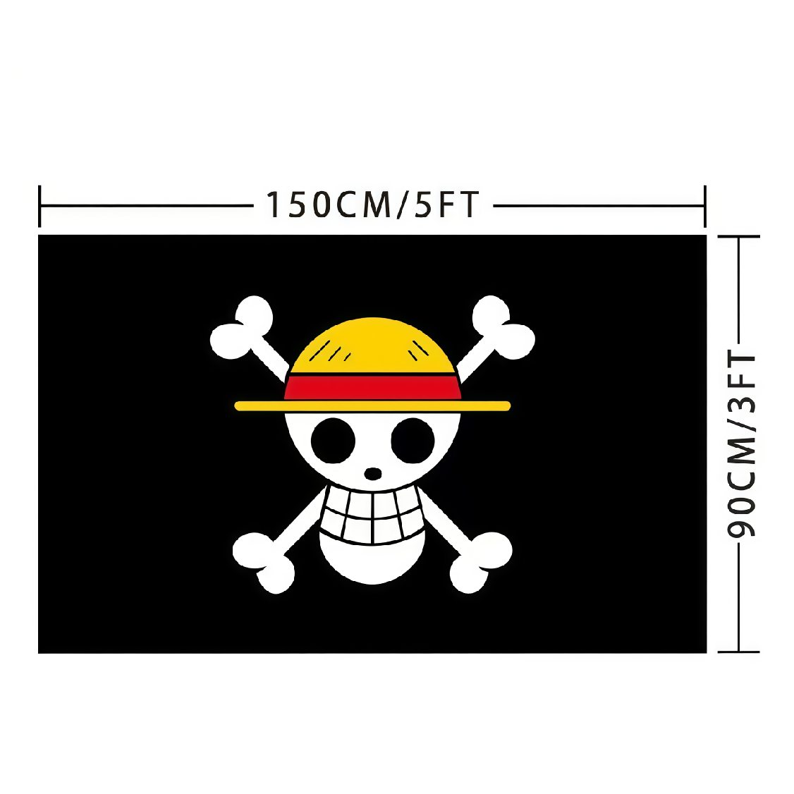 Luffy Flag Custom Image