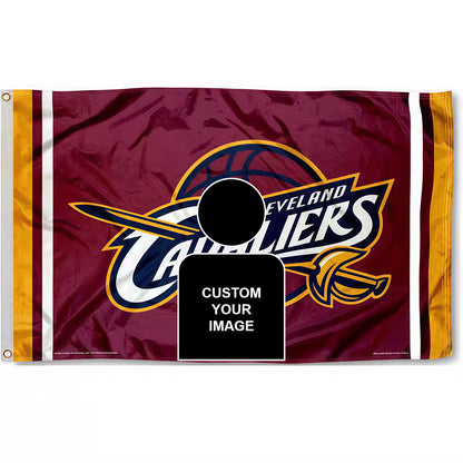 Michael Jackson X Cleveland Cavaliers Classic Flag Custom Image