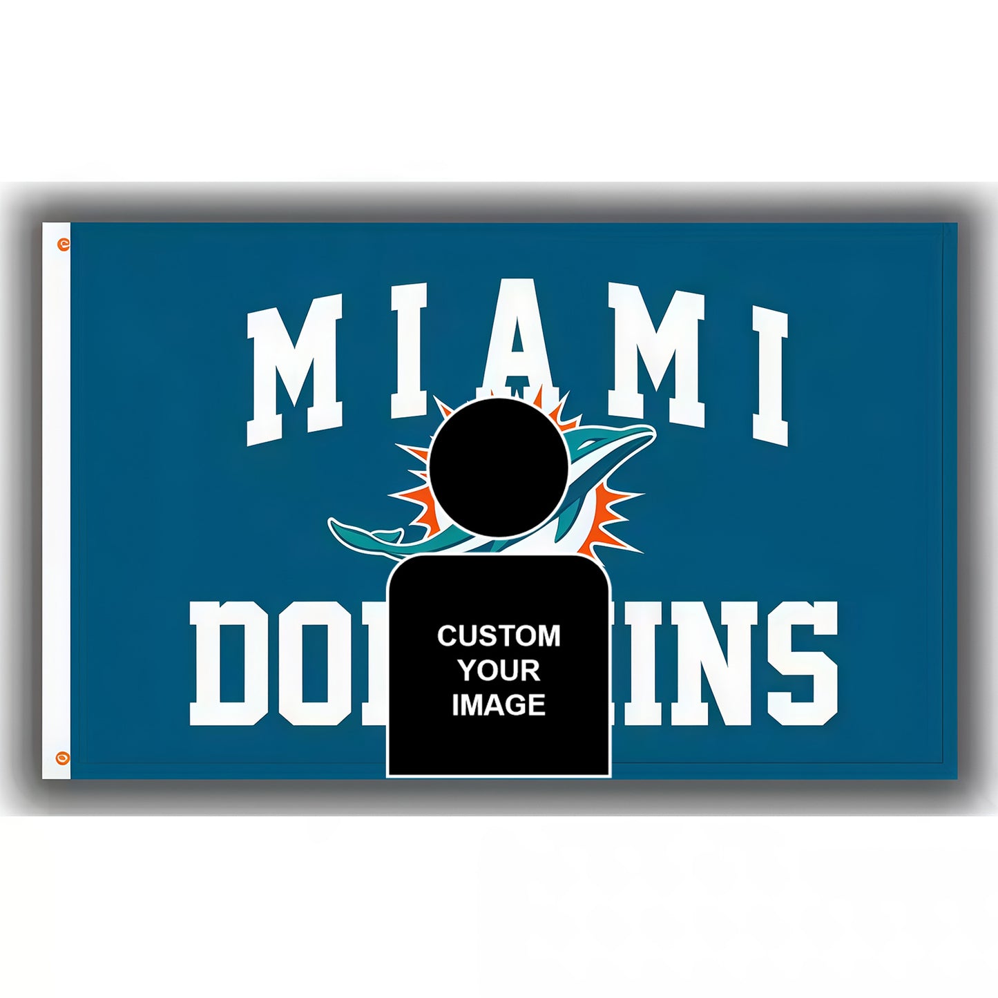 Sydney Sweeney X Miami Dolphins Classic Flag Custom Image