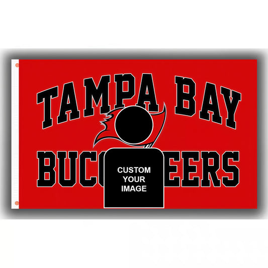 Tampa Bay Buccaneers Red Flag Custom Image