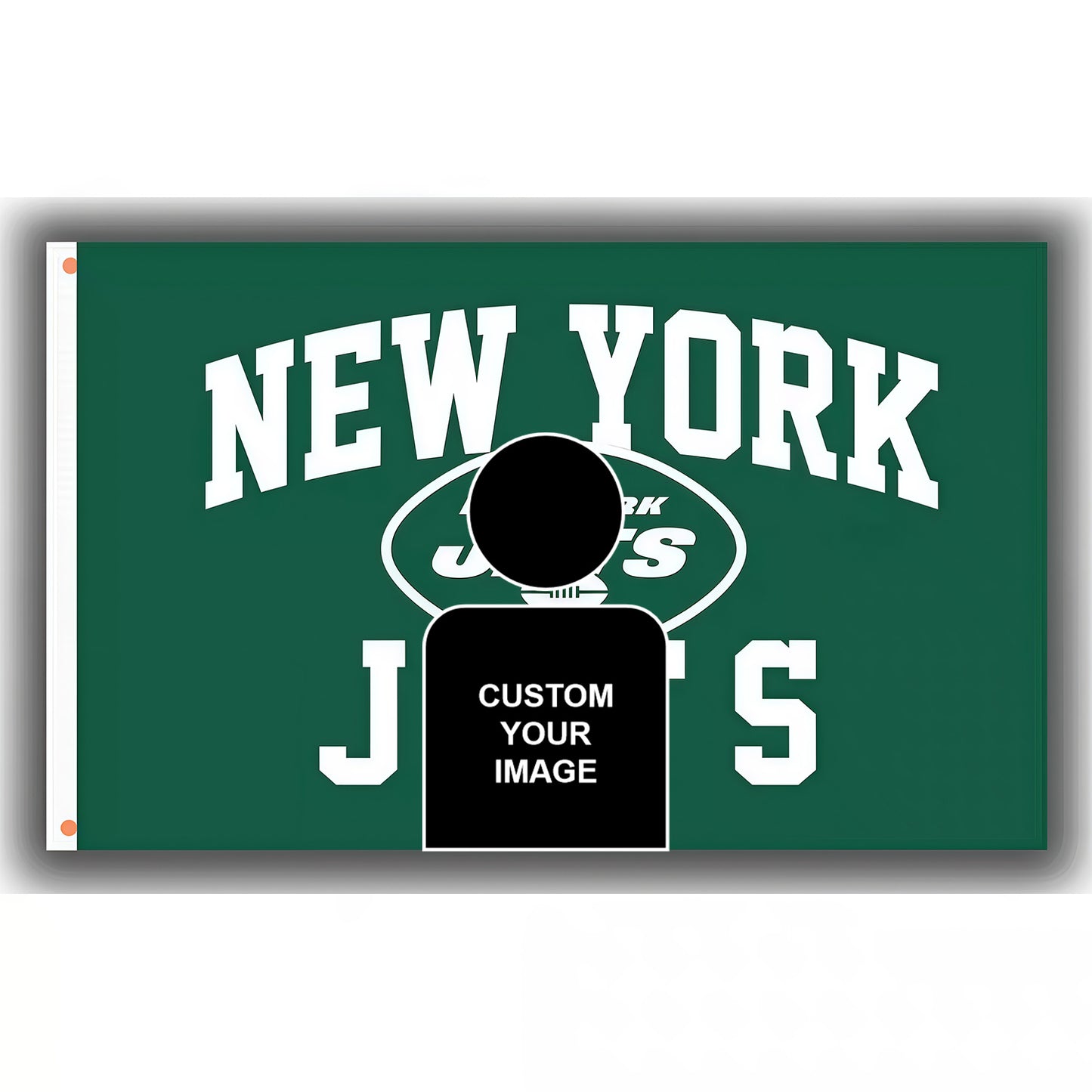 New York Jets Green flag Custom Image