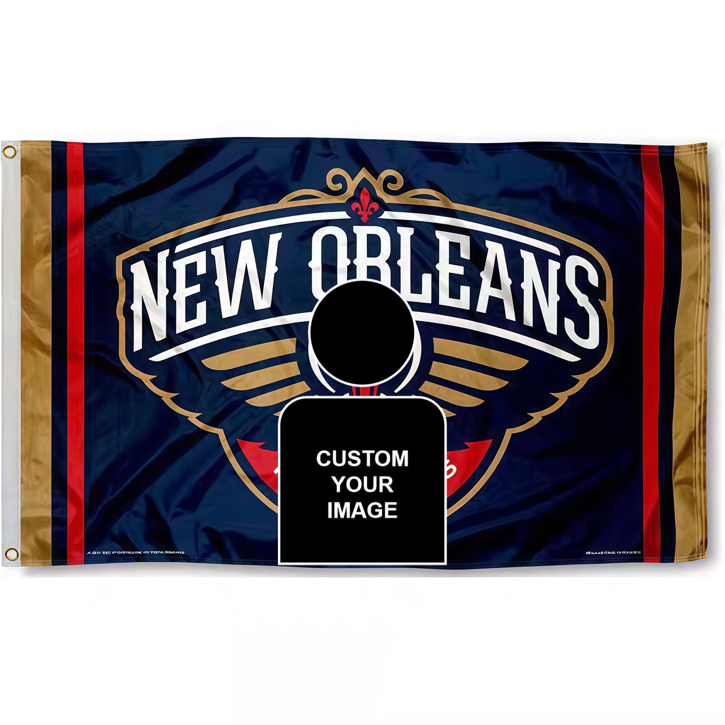 Michael Jackson X New Orleans Pelicans Classic Flag Custom Image