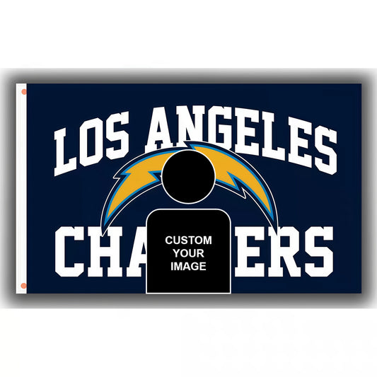 Los Angeles Chargers Classic Flag Custom Image