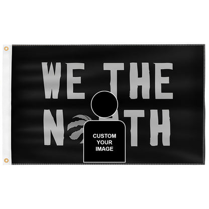 Toronto Raptors Slogan Flag Custom Image
