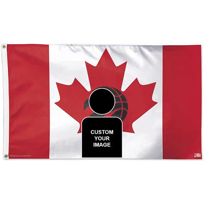 Toronto Raptors Maple Flag Custom Image