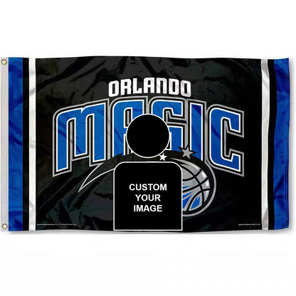 Michael Jackson X Orlando Magic Classic Flag Custom Image