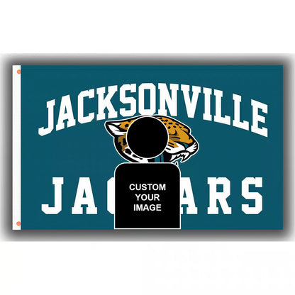Jacksonville Jaguars Classic Flag Custom Image