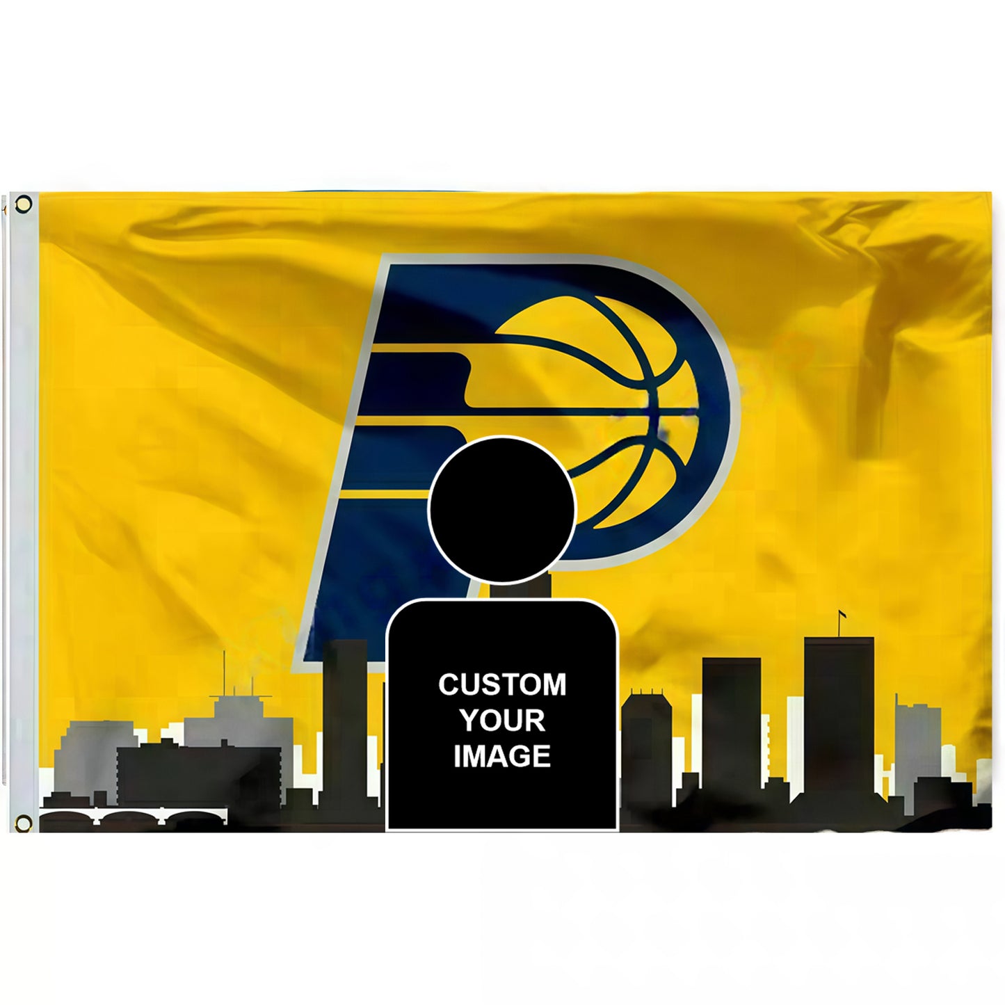 Travis Scott X Indiana Pacers Moden Flag Custom Image