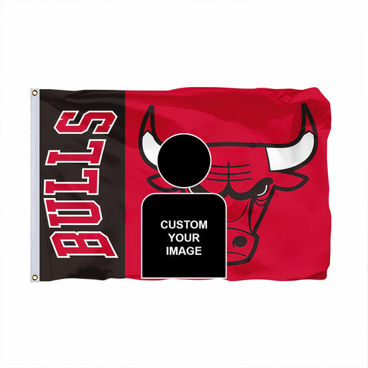Chicago Bulls Original Flag Custom Image