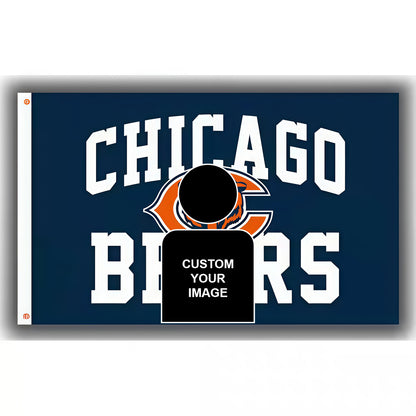 Chicago Bears Classic Flag Custom Image