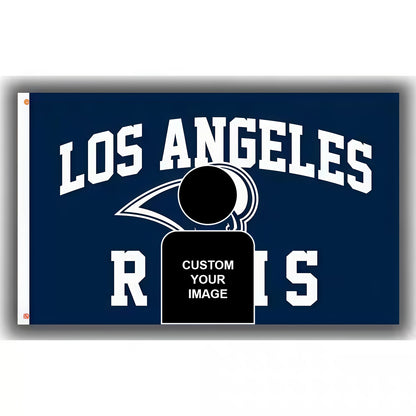 Sydney Sweeney X Los Angeles Rams Classic Flag Custom Image