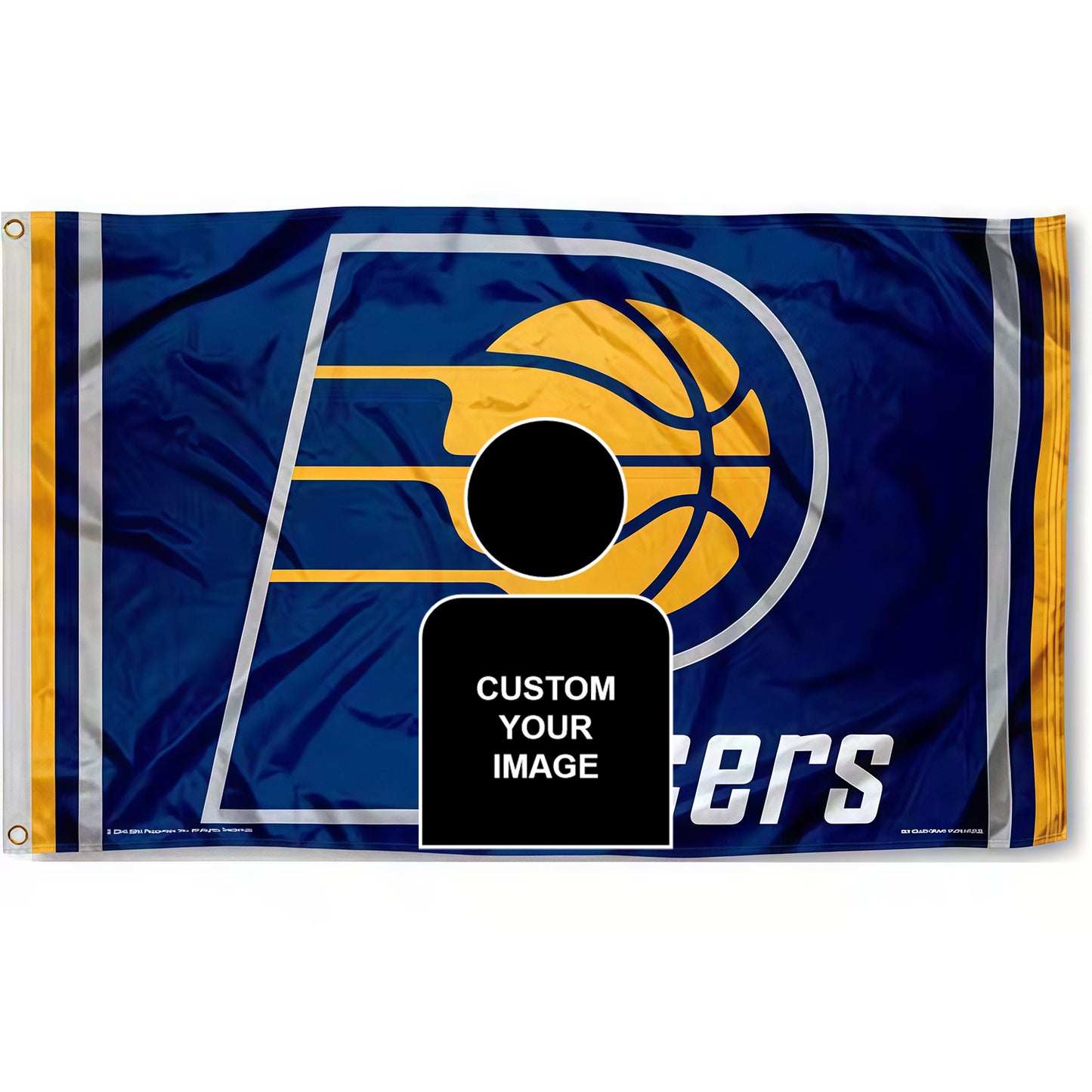 Indiana Pacers Blue Flag Custom Image
