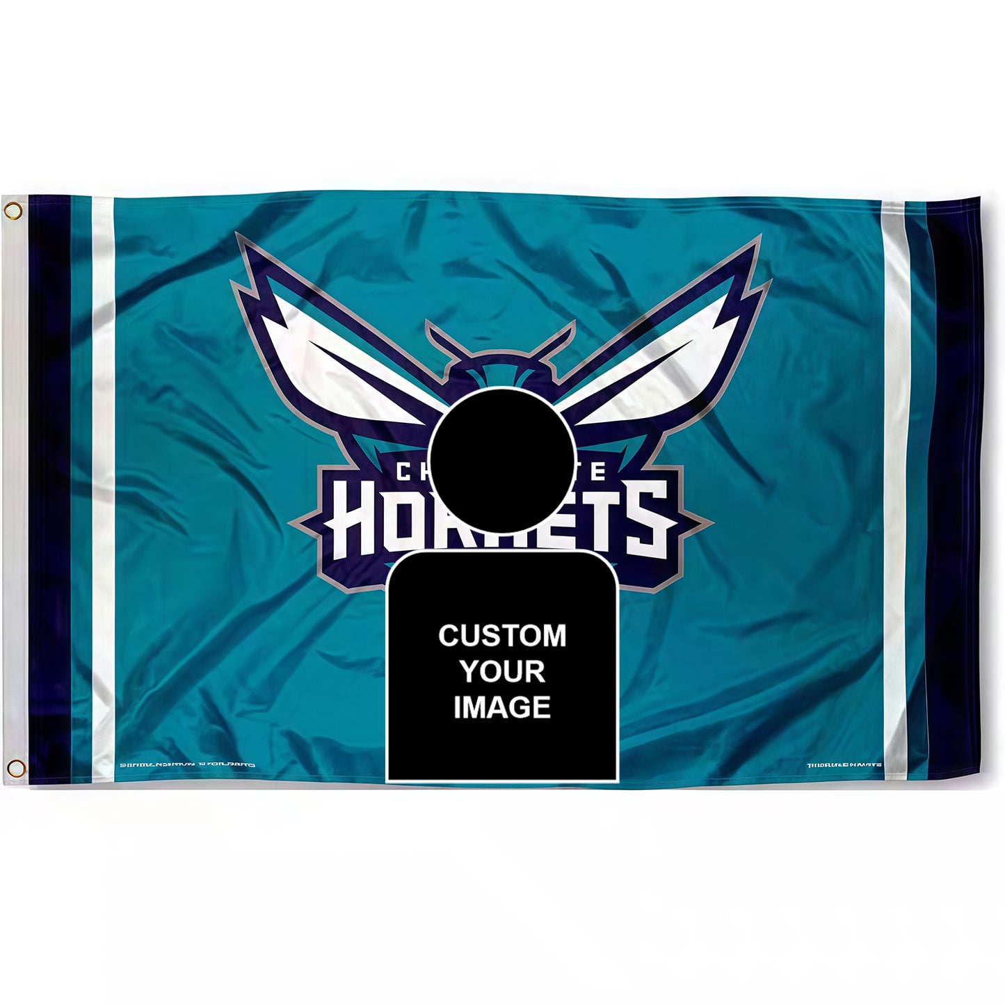 Michael Jackson X Charlotte Hornets Classic Flag Custom Image