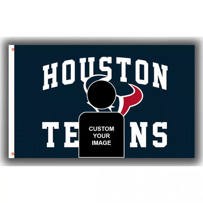 Sydney Sweeney X Houston Texans Classic Flag Custom Image